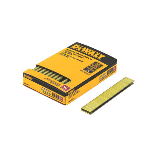 DEWALT DNS18075-2, 18 Gauge 1/4'' Crown 3/4'' Staples 2,500 Quantity