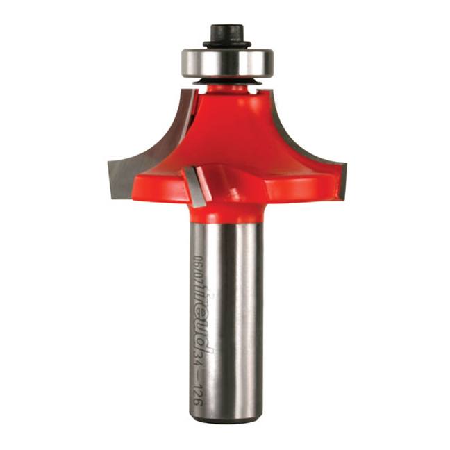 Freud 34-126Q, 1/2" Quad Rounding Over (1/2" Shank)