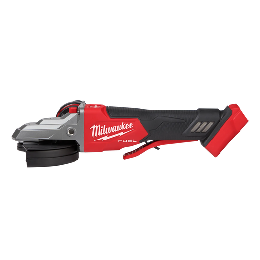 Milwaukee 2886-20, M18 FUEL 5" Flathead Braking Grinder, Paddle Switch No-Lock (Tool Only)