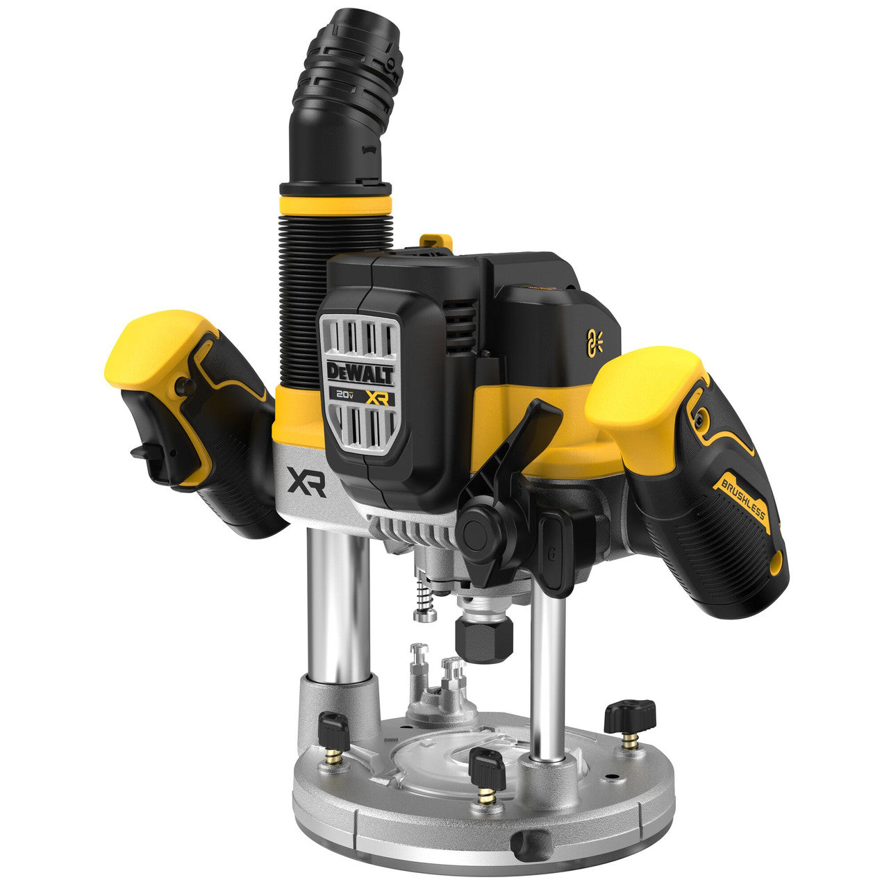 DEWALT DCW620B, 20V MAX XR 2-1/4in Peak HP Plunge Router (Bare Tool)