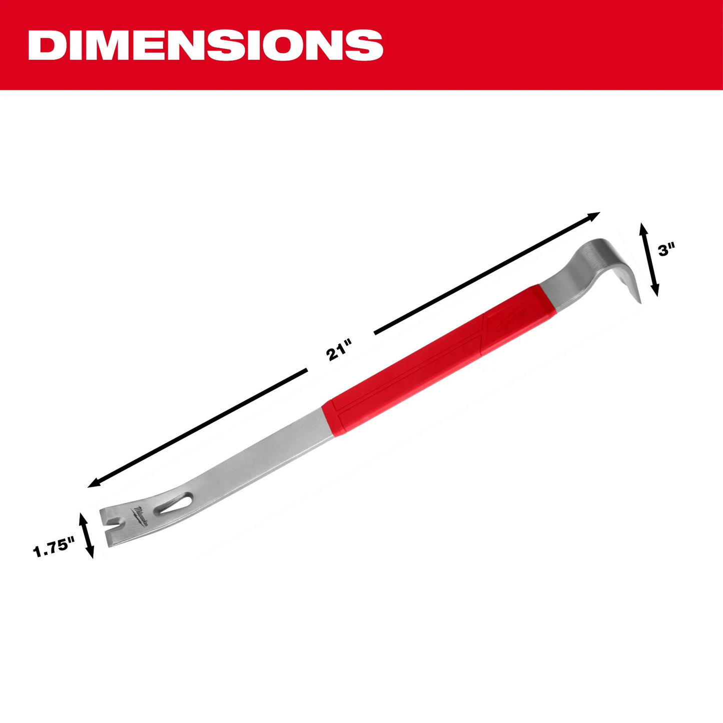 Milwaukee 48-22-9042, 21" Pry Bar