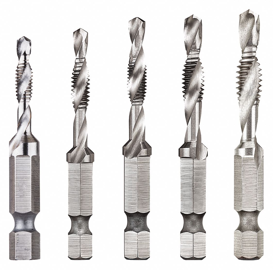 DEWALT DWADT5SET, 5 pc Drill Tap Set