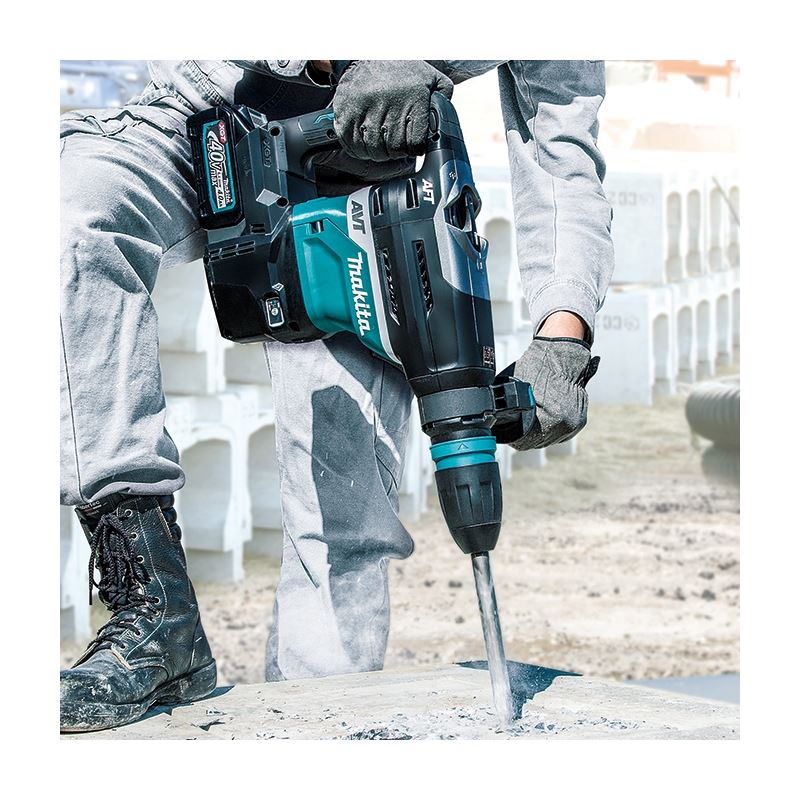 Makita HR005GZ, 40V MAX XGT Li-Ion BL 1-9/16" SDS-MAX Rotary Hammer with AVT & AWS (Tool Only)