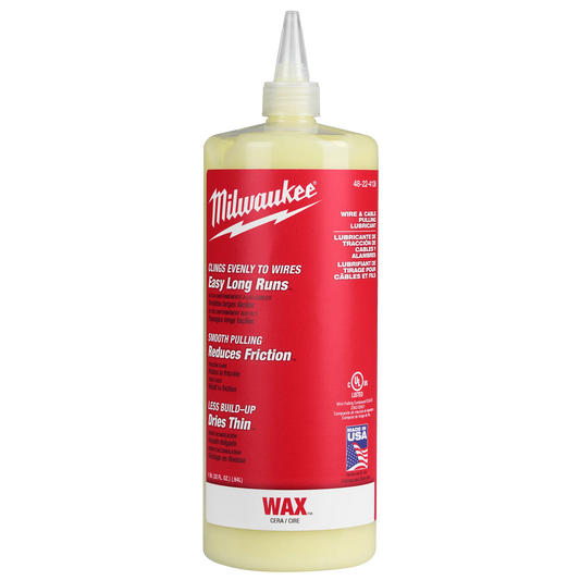 Milwaukee 48-22-4136, Wire & Cable Pulling Wax Lubricant