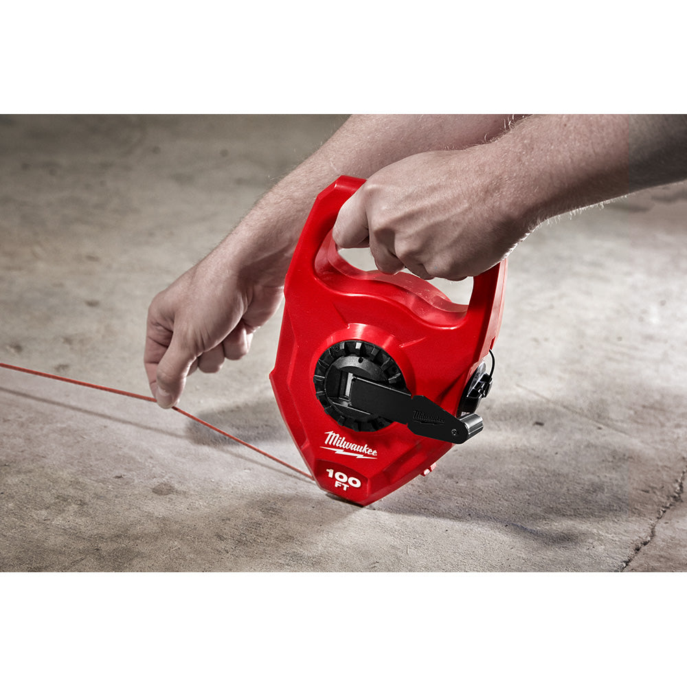 Milwaukee 48-22-3910, 100' Extra Bold Large Capacity Chalk Reel