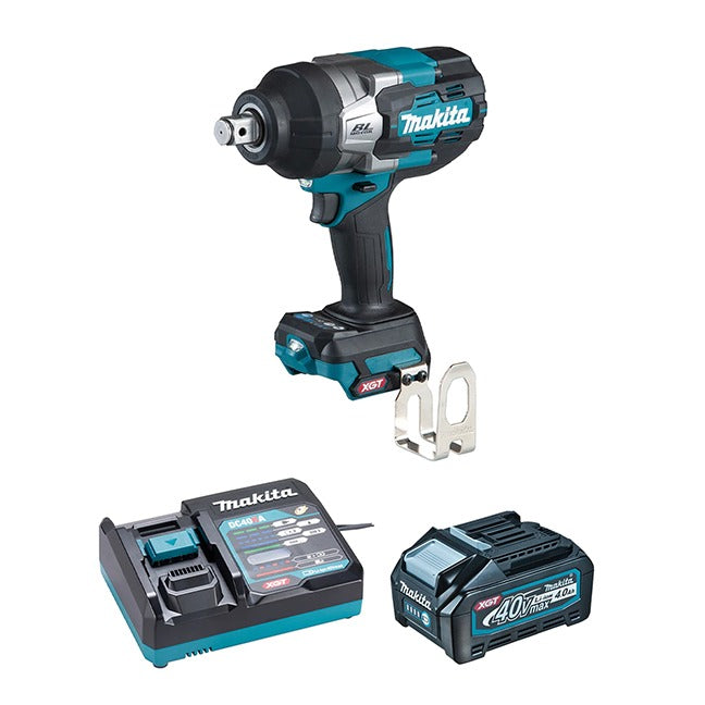 Makita TW001GM102, XGT 40V (4.0 Ah) MAX Li-Ion Brushless 3/4” Impact Wrench Kit