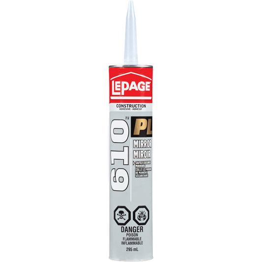 LePage 1664870, PL 610 MIRROR ADHESIVE