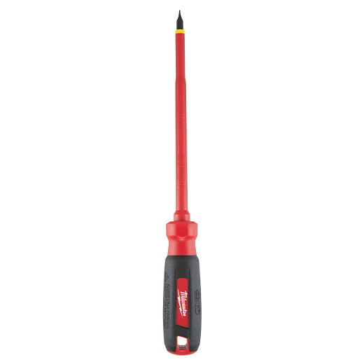 Milwaukee 48-22-2232, 3/16" Cabinet - 6" 1000V Insulated Screwdriver