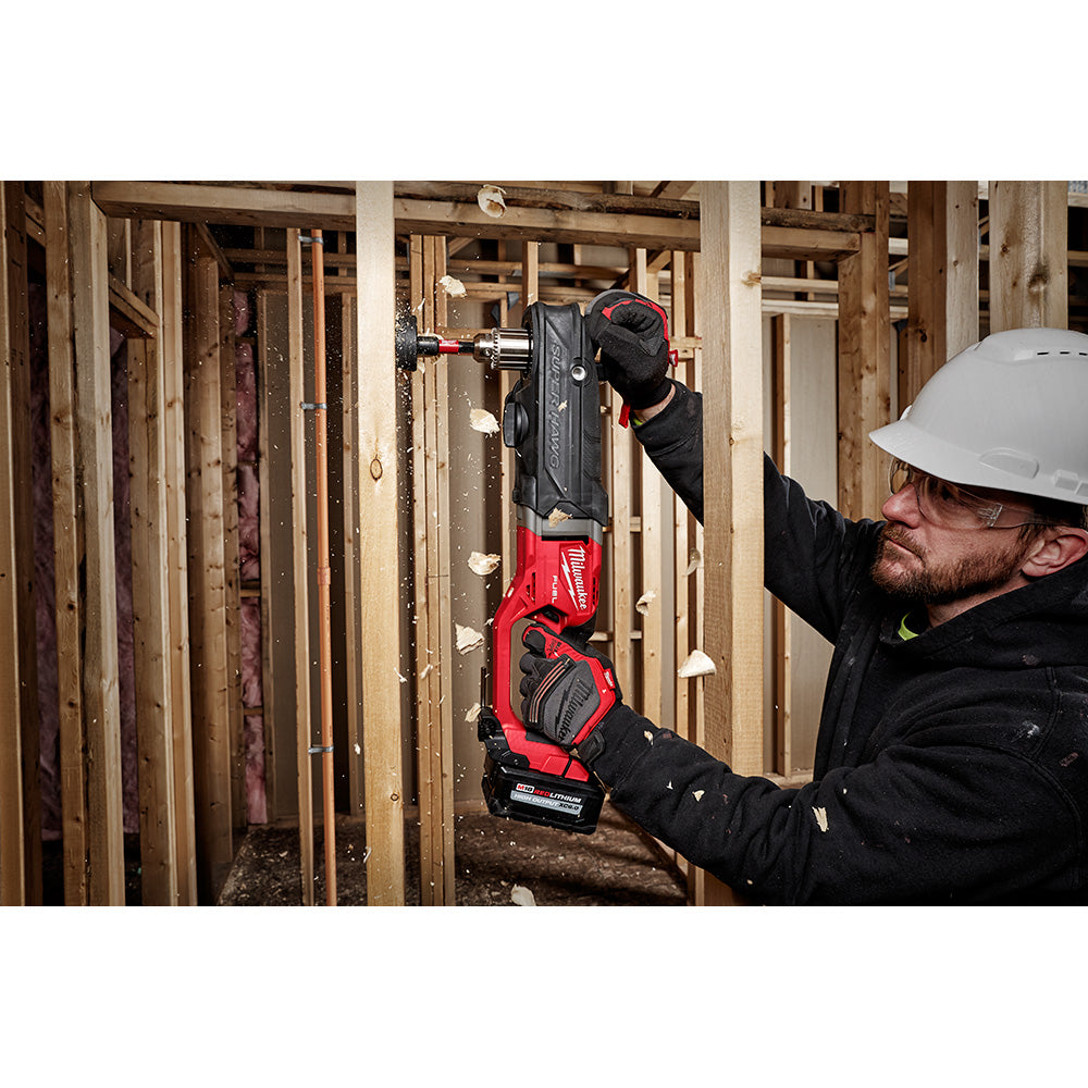 Milwaukee 2809-20, M18 Fuel Super Hawg 1/2" Right Angle Drill (Tool Only)