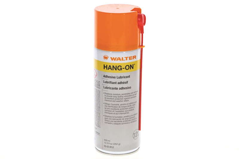 Walter 53D812, Hang-On Adhesive Lubricant, 400 mL, Aerosol
