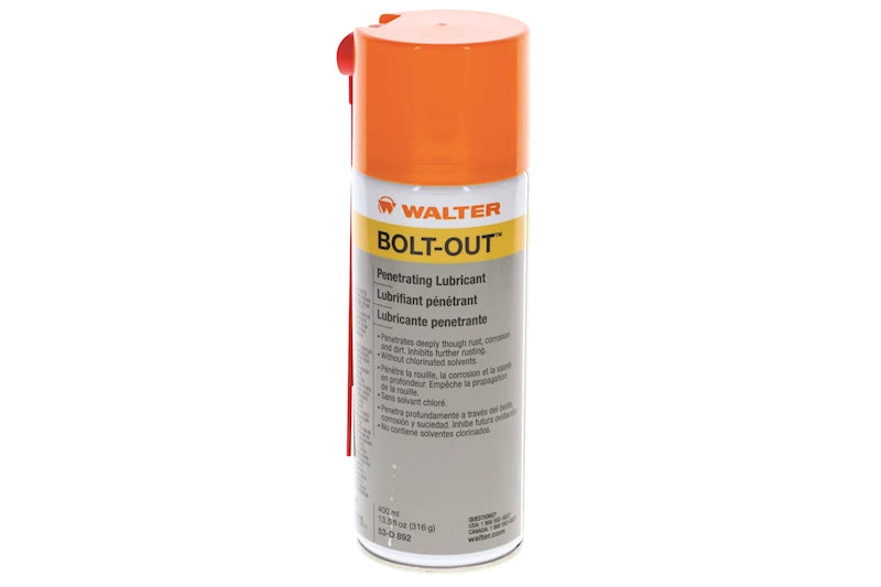 Walter 53D892, Bolt-Out Penetrating Lubricant, 400 mL, Aerosol