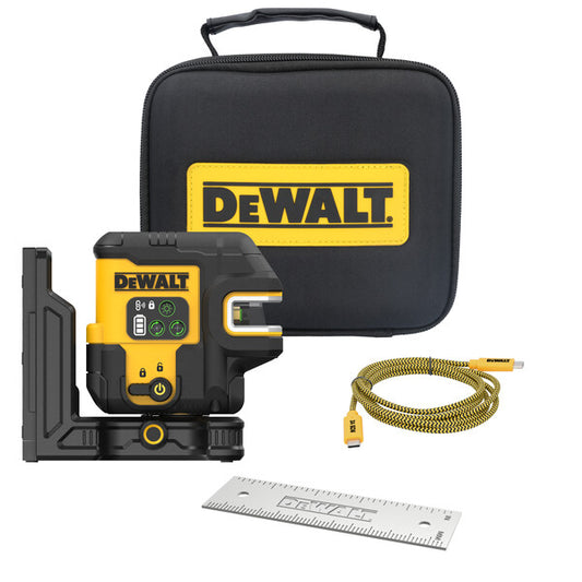 DEWALT DCLE14221GB, Rechargable 2 Spot Combo Laser