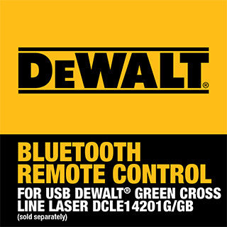 DEWALT DCLEAUSBRC1, Remote for USB Crossline Laser DCLE14021GB