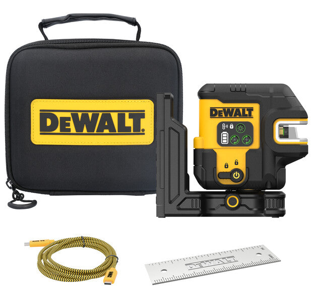 DEWALT DCLE14251GB, Rechargable 5 Spot Combo Laser
