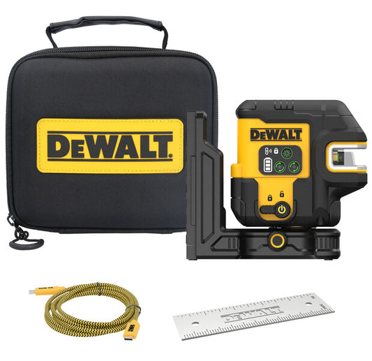 DEWALT DCLE14251GB, Rechargable 5 Spot Combo Laser