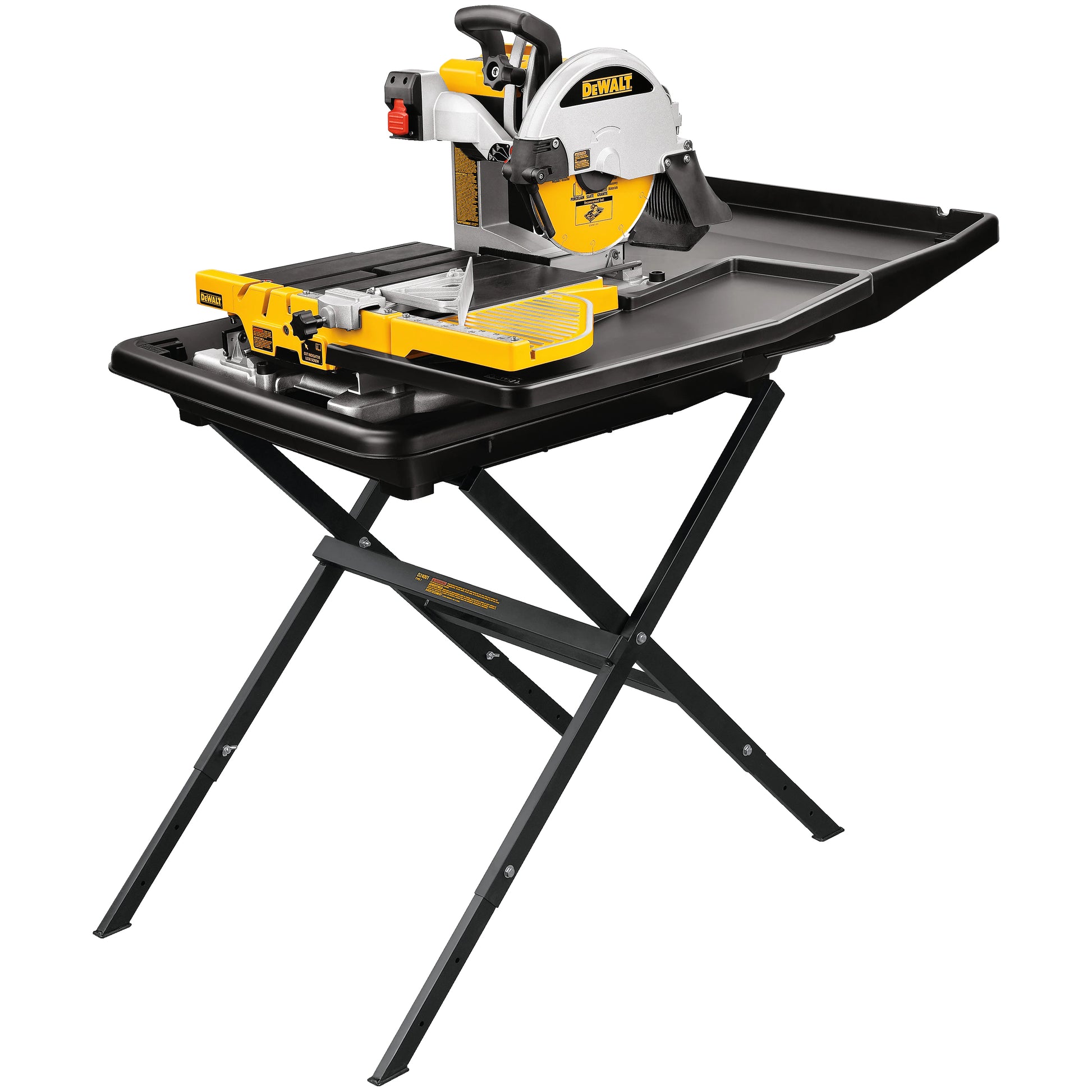 DEWALT D24000S-A, 10'' Portable Wet Tile Saw w. Stand