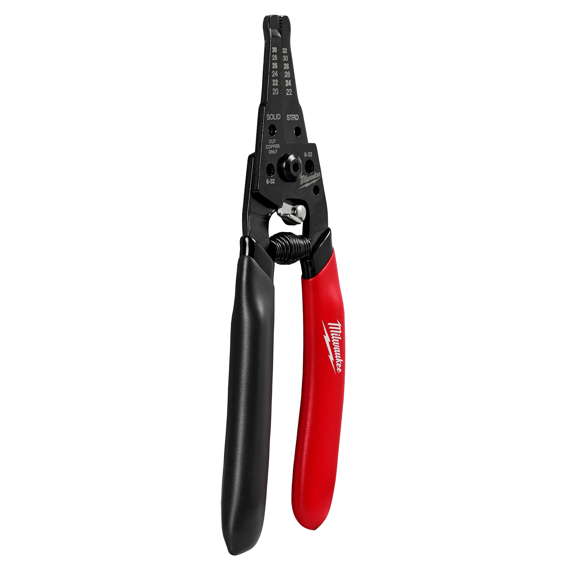 Milwaukee 48-22-3080, 20-32 AWG LOW VOLTAGE DIPPED GRIP WIRE STRIPPER & CUTTER