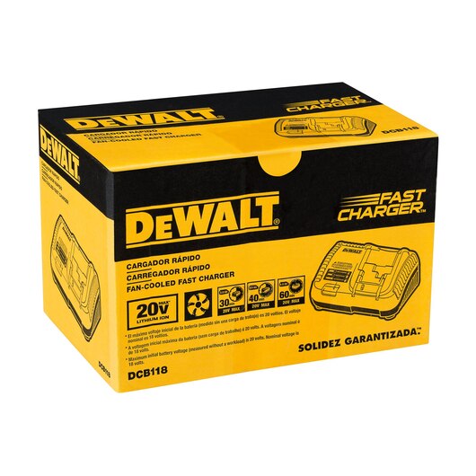 DEWALT DCB118, 20V MAX Fan Cooled Fast Charger