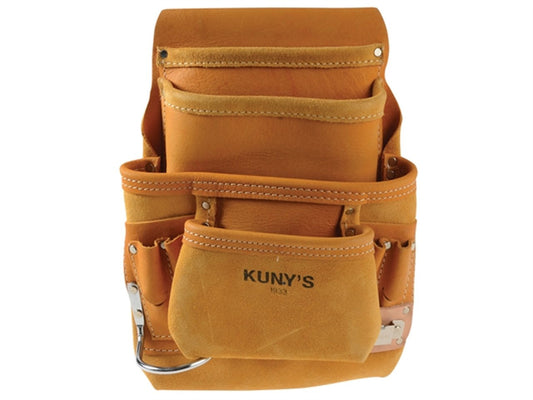 Kunys I933, 10 Pocket Carpenter's Nail & Tool Bag (full grain)