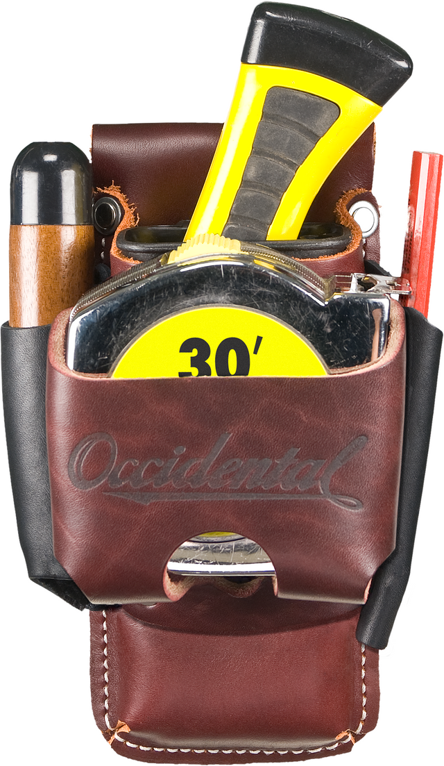Occidental Leather 5522, Belt Worn 4 in 1 Tool/Tape Holder