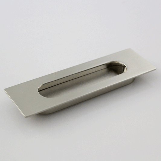 Eurofit H-148-96BSS, Handle - Recessed, 96mm, Satin Nickel, 25/250 (PERSONALITY)