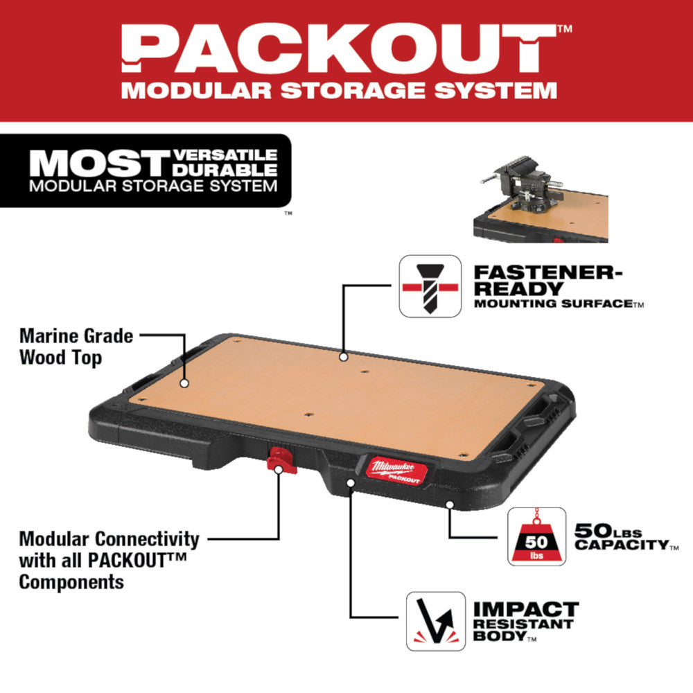 Milwaukee 48-22-8488, PACKOUT Customizable Work Top