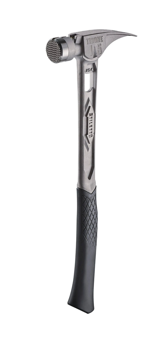 Stiletto TIB15MC, STILETTO® TIBONE™ 15oz Milled Titanium Framing Hammer