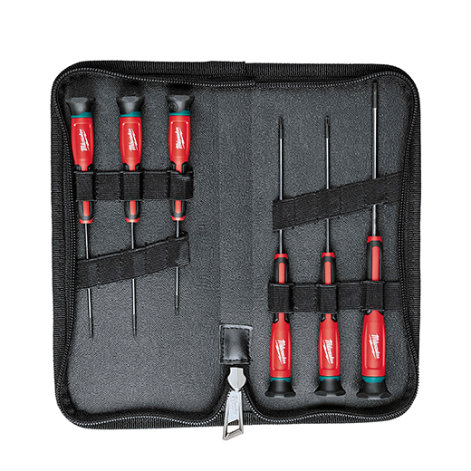 Milwaukee 48-22-2610, 6 pc TORX Precision Screwdriver Set w/ Case
