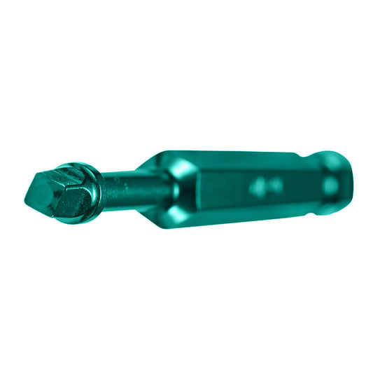 Vega 175R1A-G, Square #1 Power Bit x 3" Green (Each)