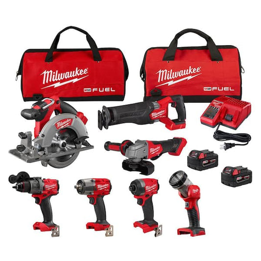 Milwaukee 3697-27, M18 FUEL™ 7-Tool Combo Kit