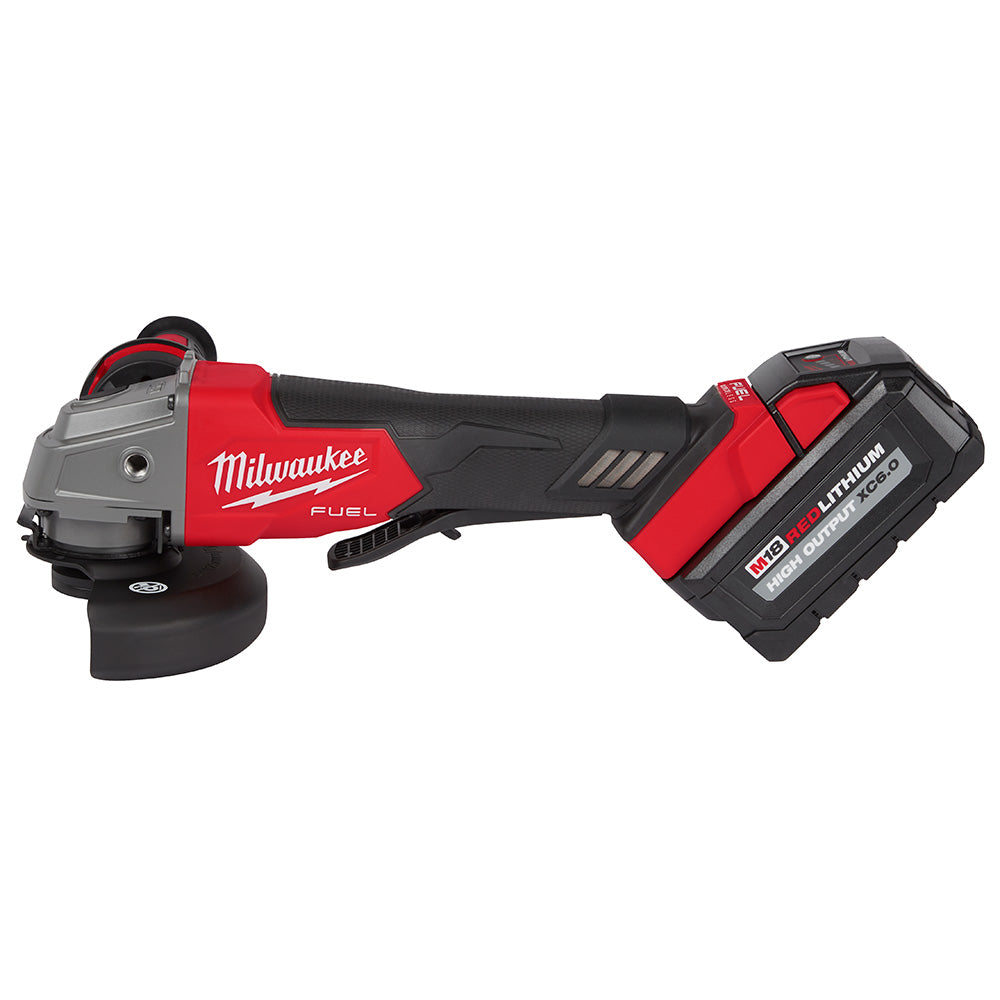 Milwaukee 2880-22, M18 FUEL Brushless Cordless 4-1/2" / 5" Grinder Paddle Switch, No-Lock Kit