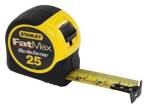 Stanley 33-725, 25 ft FATMAX Classic Tape Measure