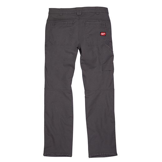 Milwaukee 701G Men's Heavy Duty Flex Work Pants with 6 Pockets - Gray