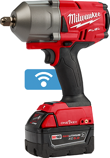 Milwaukee 2862-22R, M18 FUEL™ 1/2" High Torque Impact Wrench w/ ONE-KEY™ with Pin Detent Kit