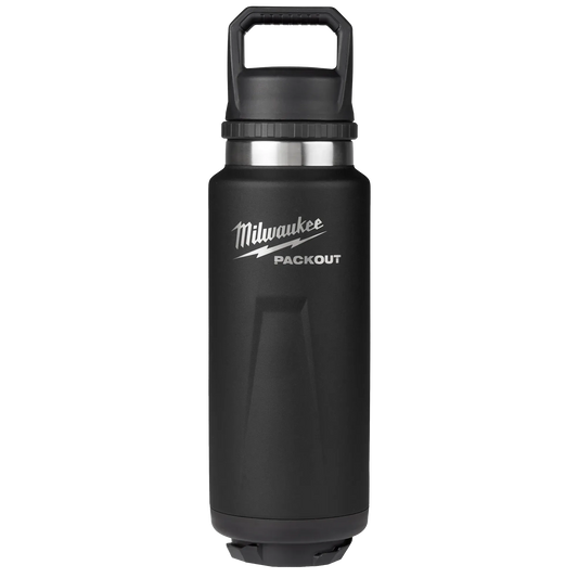 Milwaukee 48-22-8397B, PACKOUT™ 36oz Insulated Bottle with Chug Lid Black