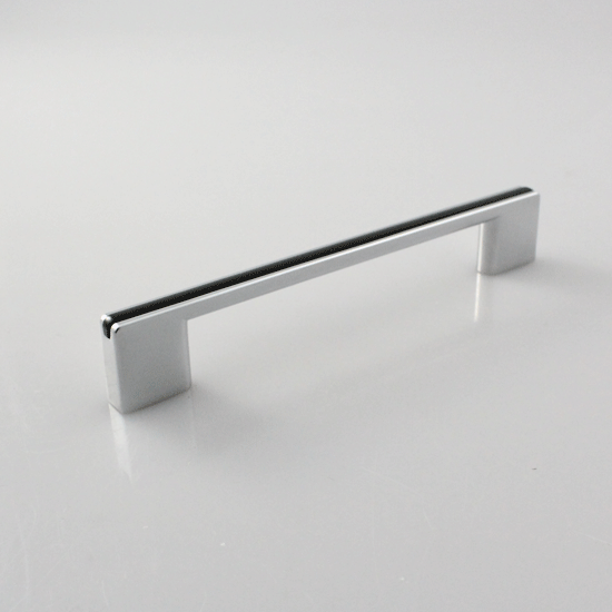 Eurofit H-71530-128CP/B, Handle, 128mm, Chrome (ALWAYS RIGHT)