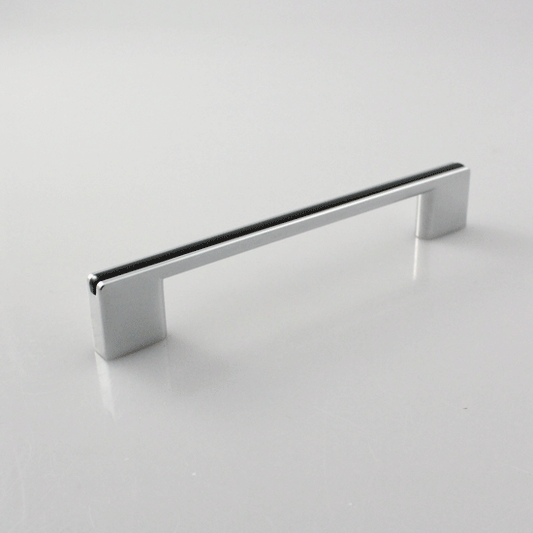 Eurofit H-71530-128CP/B, Handle, 128mm, Chrome (ALWAYS RIGHT)