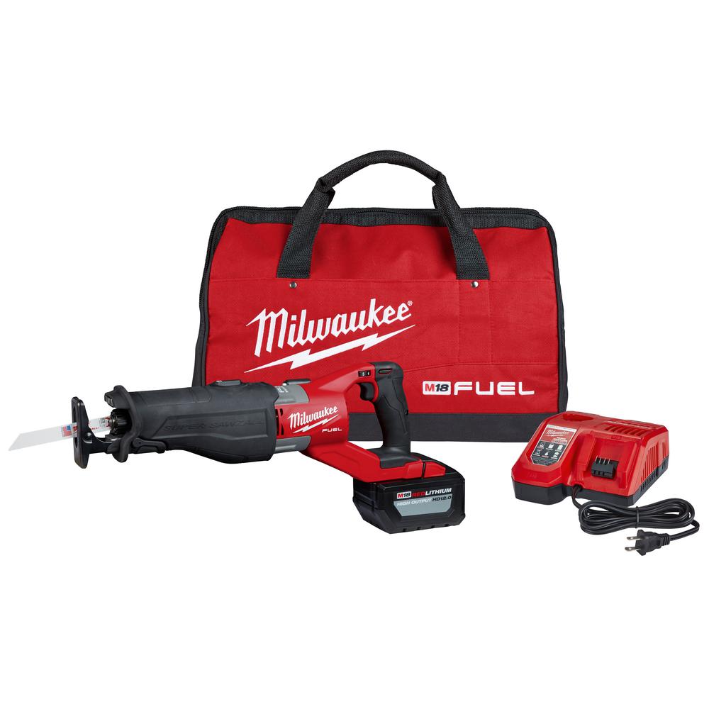 Milwaukee 2722-21HD, M18 FUEL Super Sawzall Kit (12 Ah)