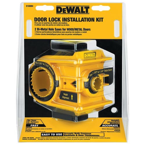 DEWALT D180004, Door Lock Installation Kit