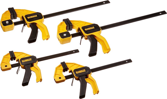 DEWALT DWHT83196, Medium and Large Trigger Clamps - 4 Pack