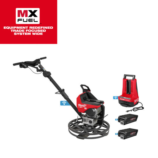 Milwaukee MXF324-2HD, MX FUEL 24in Walk-Behind Edging Trowel Kit