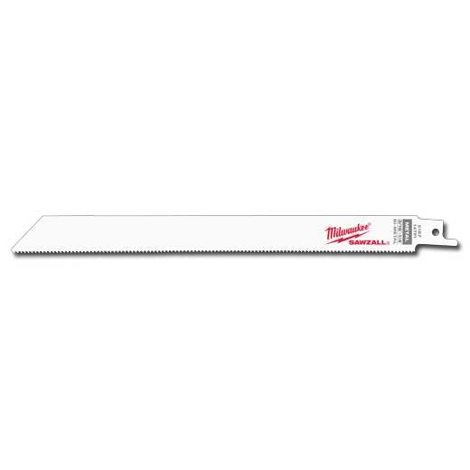 Milwaukee 48-00-5187, 9" 14 TPI Thin Kerf SAWZALL Blades (5/pkg)