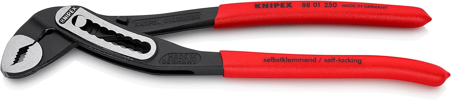 Knipex 88 01 250 SBA, 10" Alligator Water Pump Pliers