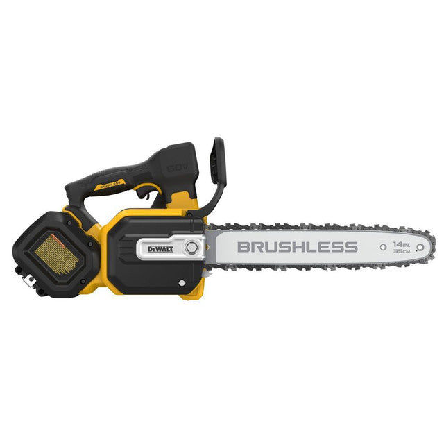 DEWALT DCCS674B-CA, 60V  Max Top Handle 14" Chainsaw  (Tool Only)