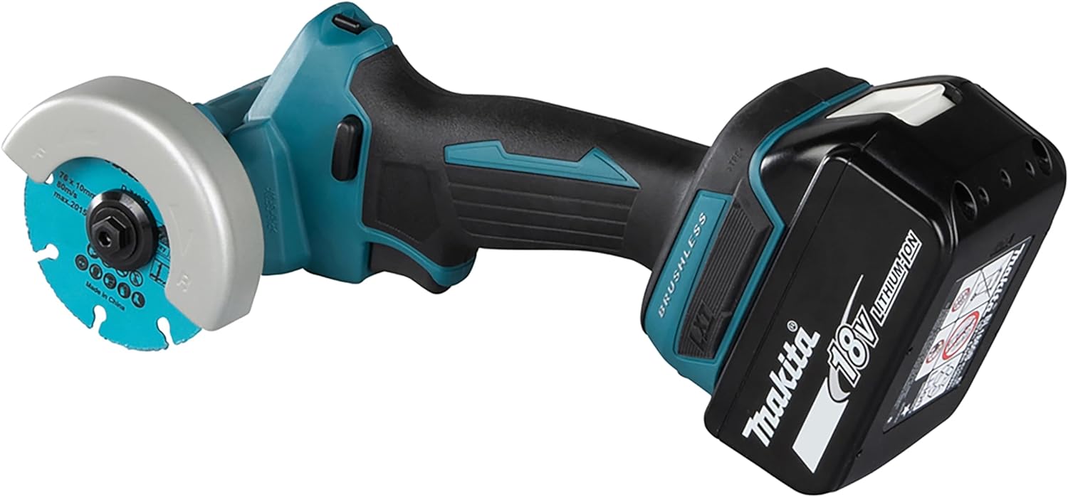 Makita DMC300Z, 18V LXT Brushless Cordless 3" Compact Cut-Off Tool with XPT & AFT (Tool Only)