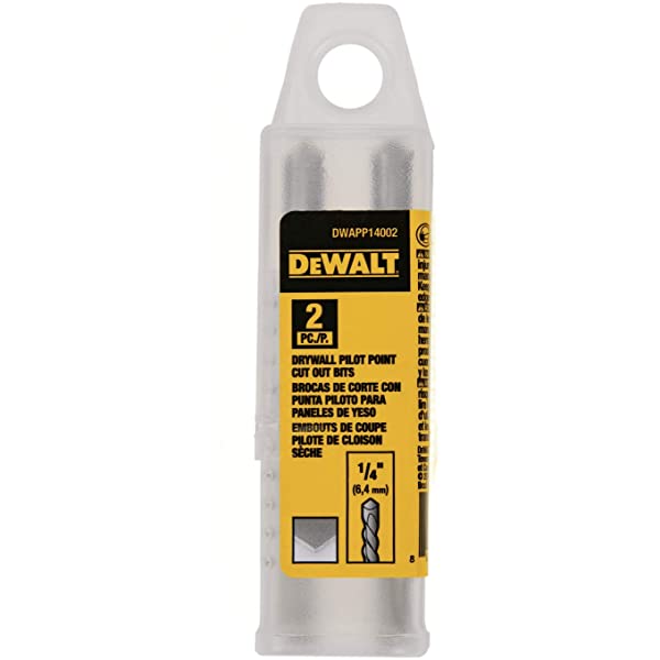 DEWALT DWAPP53202, 5/32 DRYWALL PILOTPOINT CUTOUT BIT2