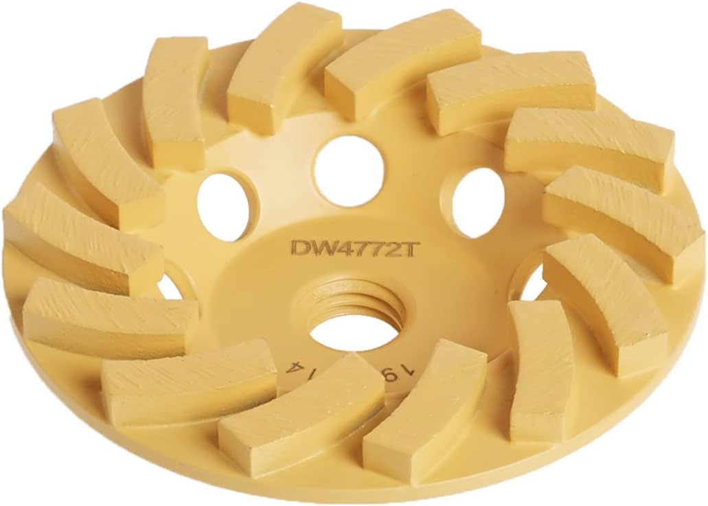DEWALT DW4772T, 4" XP Turbo Diamond Cup Wheel