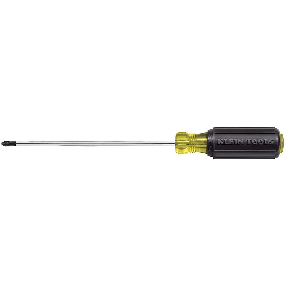 Klein Tools 603-7, #2 Phillips Screwdriver 7-Inch Round Shank