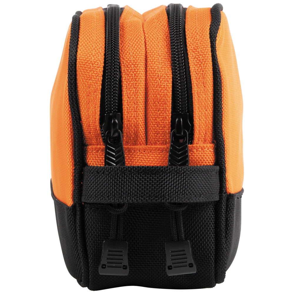Klein Tools 55582, Double Zipper Bag, 10 x 6-Inch