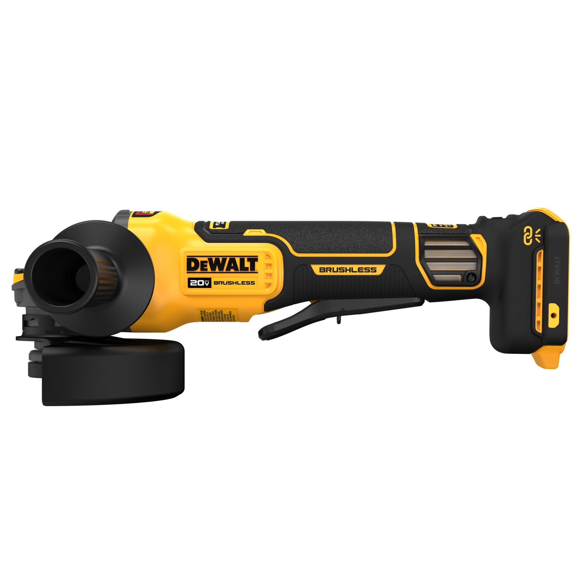 DEWALT DCG416VSB, 4.5"-5" 20V MAX* Variable Speed Grinder with FLEXVOLT ADVANTAGE™ Technology